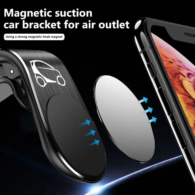 Support de téléphone de voiture à rotation intelligente à 360 degrés, clip de protection anti-vibration Crossblade 451 450 453 Forfour EQ Forjeremy