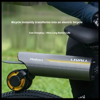 Livall Pikaboost 2، معزز دراجات هوائية، معدات كهربائية للجبال، جهاز مساعد للدراجات الجبلية، شحن ثنائي الاتجاه