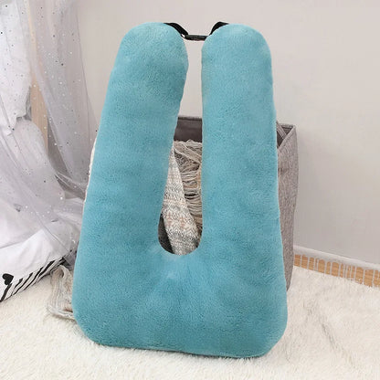 Oreiller de voiture ceintures de sécurité oreillers couverture voiture enfants voyage oreillers de couchage ceinture de sécurité automatique coussin en peluche épaulière Animal mignon