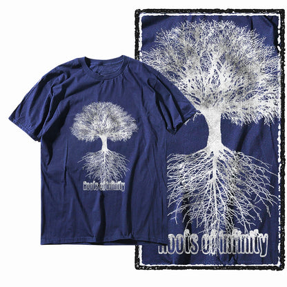 Coolmind MAX yggdrasil printed Exclusive graphic men T shirt 100% cotton big size streetwear men tshirt cool t-shirt tee shirts