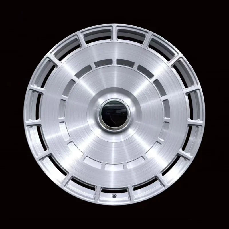 Jantes en alliage forgé R22 22 pouces 5X108 Forgiato pour SUV, argent brossé, pour Lynk&Co 900 Audi Q7 Lexus Lx600 Gmc Mecsedes G63