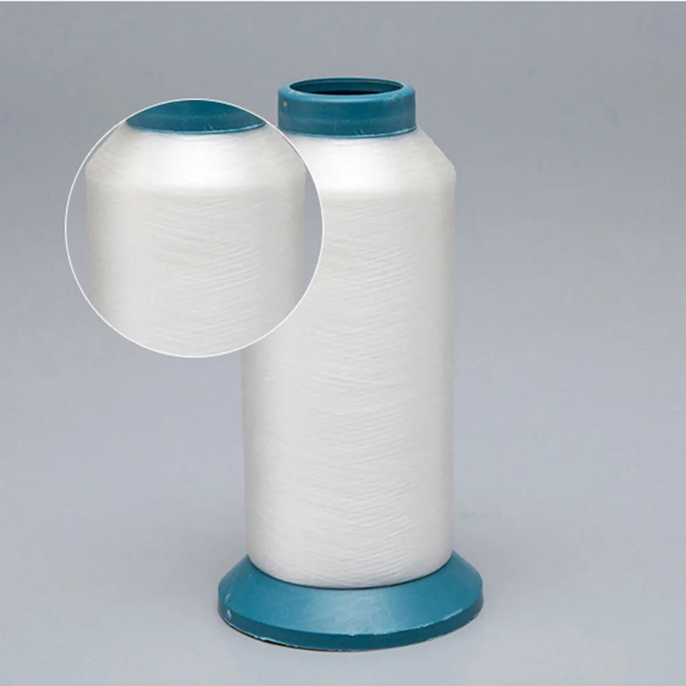 1 rouleau de fil à coudre transparent à haute élasticité, 4500m, 0.12mm, en Nylon, pour Patch, perles à la main, point de croix, décor de vêtements