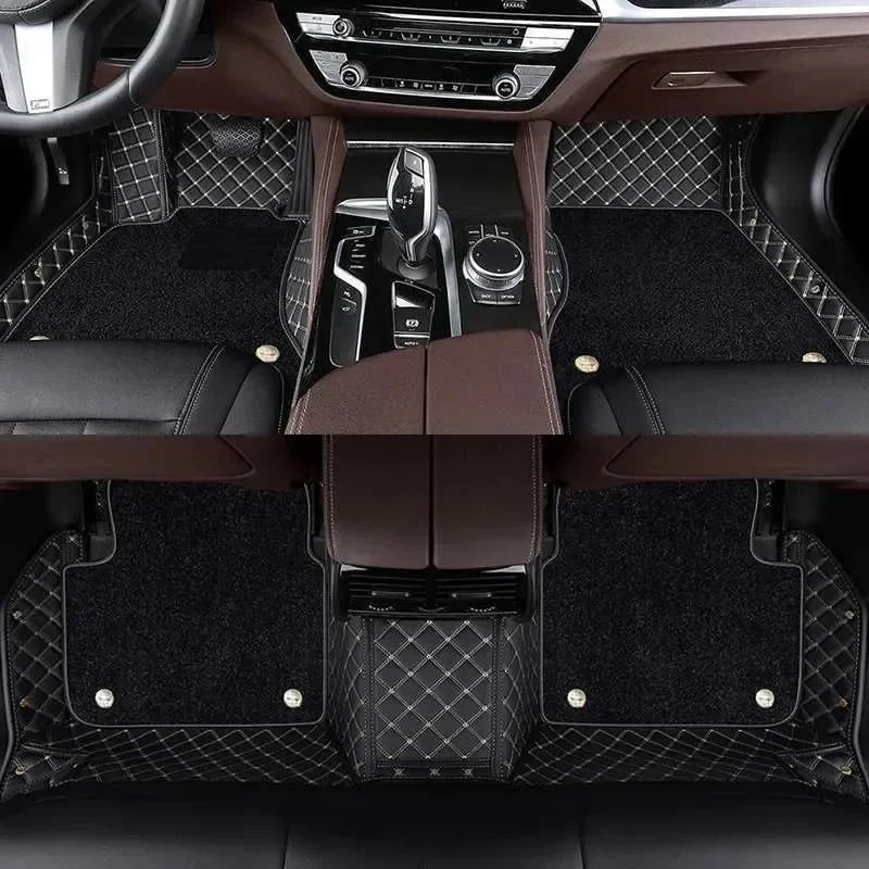 Tapis de sol de voiture Double couche 9D, pour Jetour Dashing 2022 2023 2024, coussinets de pied automobiles personnalisés, couverture de tapis Automobile, accessoire intérieur