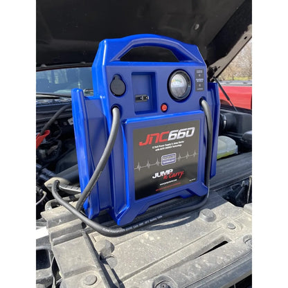 Démarreur de saut professionnel Clore Jump-N-Carry JNC660 - 1700 amplificateurs de pointe, alimentation portable 12 V pour démarrage fiable des véhicules