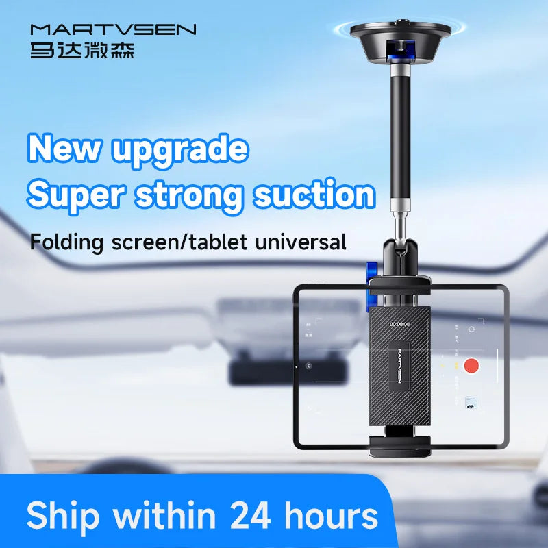 Support de tablette de voiture, support à ventouse à bras Long pour iPad Pro Air 4-13 pouces, tablette Xiaomi SUV camion véhicule ascenseur Uber fenêtre de pare-brise