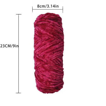 Fil de velours doux en chenille pour modules ogo 1, fil de peluche DolDave Baby, accessoires Amigurumi, bricolage, 100% polyester, 100g, 130m