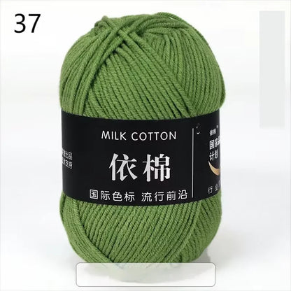 Nouveau 10 pièces série rose fil lait coton fil combinaison Crochet tricot fil ensemble pour bricolage à la main artisanat pull écharpe tricot