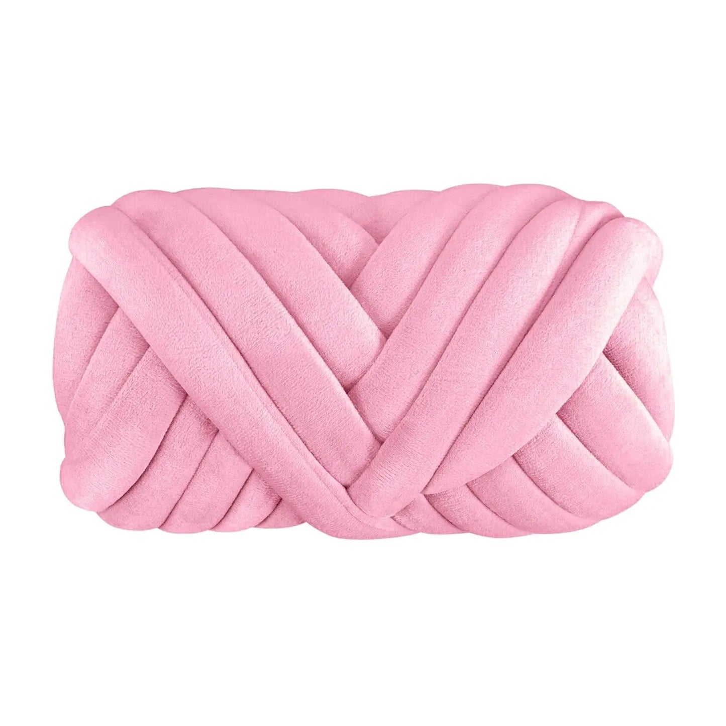 Tube de fil épais fil géant crochet 250G fil tubulaire Jumbo tricot fil doux et volumineux pour la fabrication de tapis chapeaux écharpe lit pour animaux de compagnie