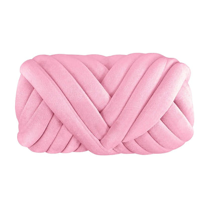 Tube de fil épais fil géant crochet 250G fil tubulaire Jumbo tricot fil doux et volumineux pour la fabrication de tapis chapeaux écharpe lit pour animaux de compagnie
