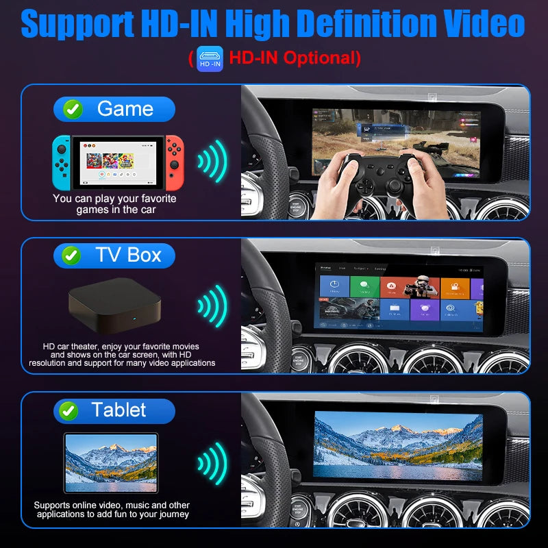 2025 sans fil CarPlay Android Auto pour Mercedes Benz classe A W177 2019-2022 MBUX NTG6.0 10.25 OEM écran miroir lien Airplay