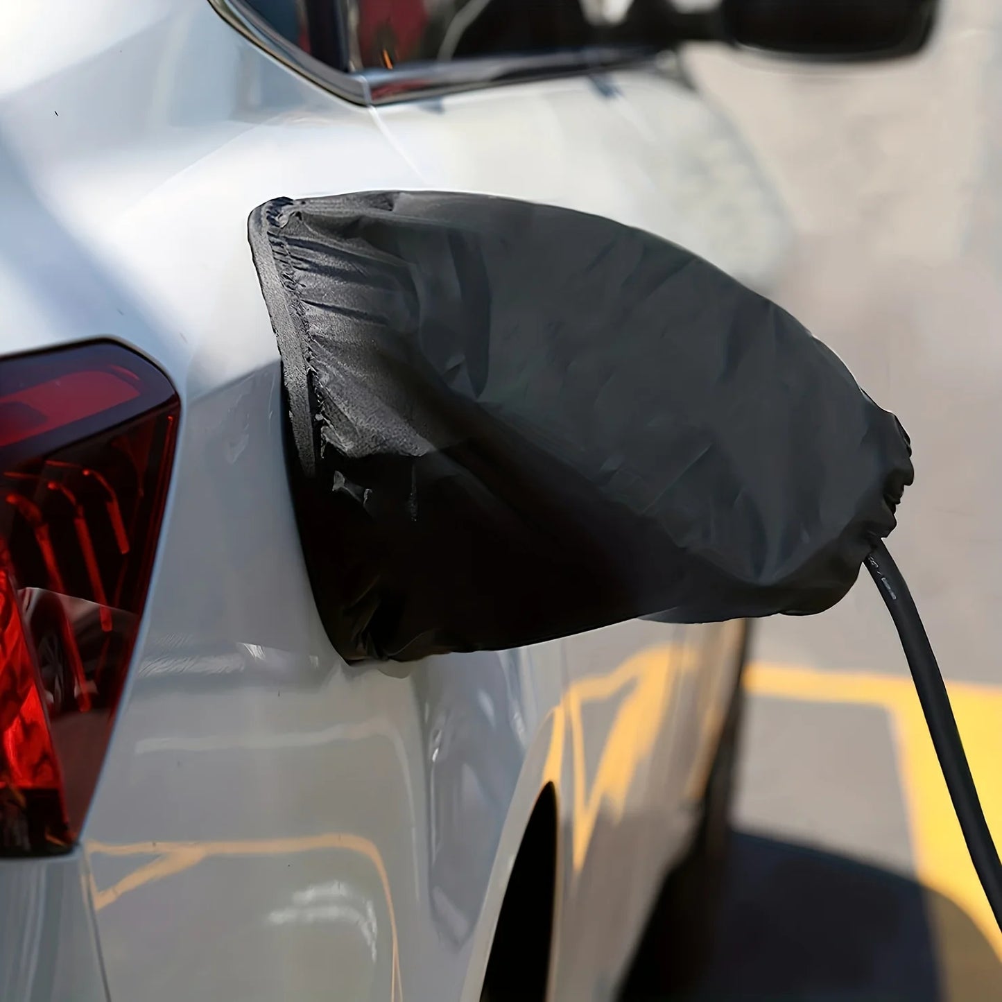Couvercle de port de chargeur EV magnétique – Durable, résistant aux intempéries, aux UV et à la neige, isolant thermique pour véhicules électriques