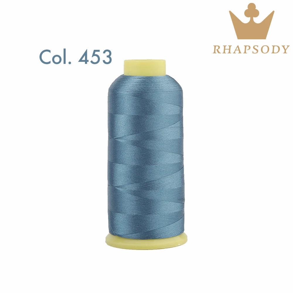 Bal apsody-Fil à broder en polyester, 5000m, 40WT, 120 tches, 200, pour machine à broder Brother Singer Janome Babylock, couture à domicile
