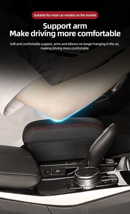 Organisateur de rangement pour console centrale de voiture, plateau relevable réglable en hauteur, support de coude pour accoudoir, compatible SUV et berline, avec porte-gobelet