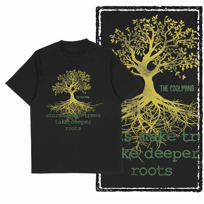 Coolmind MAX yggdrasil printed Exclusive graphic men T shirt 100% cotton big size streetwear men tshirt cool t-shirt tee shirts