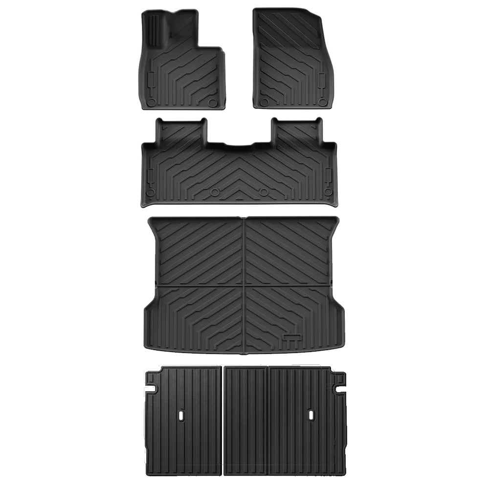 Tapis de sol de voiture pour Xpeng G6 2023 – 2025, doublure de chargement, tapis de coffre TPE 3D Xiaopeng, imperméable, plateau inodore, conduite à gauche
