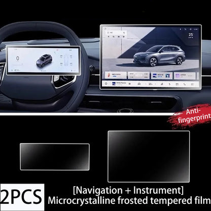 Protecteur d'écran pour tableau de bord GPS de voiture Geely EX5 Proton eMAS 7 E245 2024 ~ 2026 2025, Film en verre trempé, accessoires