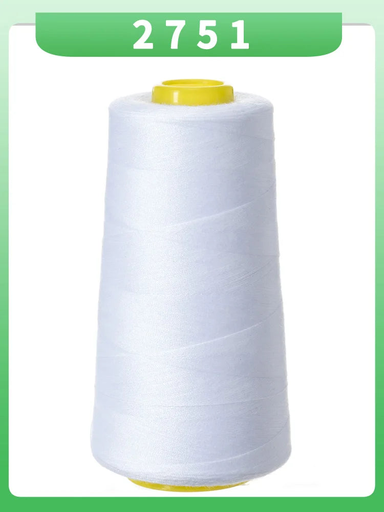 Fil à coudre ultra-fin 602-fil en polyester semblable à la soie à grande vitesse 60s/2 5000m, pour machine à broder et travaux d'aiguille délicats