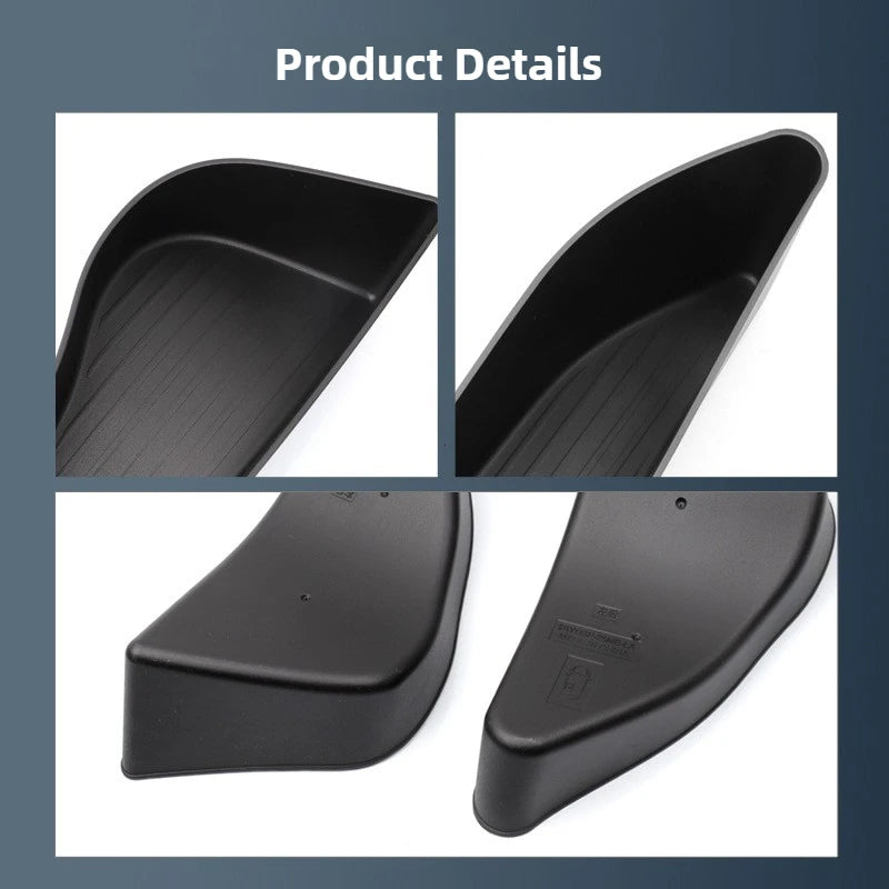 Boîte de rangement pour poignée de porte de voiture BYD Seal U Song Plus Dm-i Ev 2025, support de conteneur, plateau avant et arrière, ensemble de 4 pièces d'accessoires de voiture