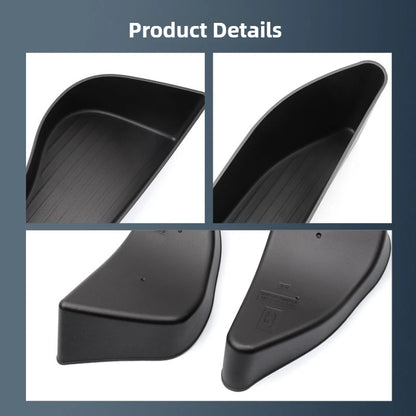 Boîte de rangement pour poignée de porte de voiture BYD Seal U Song Plus Dm-i Ev 2025, support de conteneur, plateau avant et arrière, ensemble de 4 pièces d'accessoires de voiture