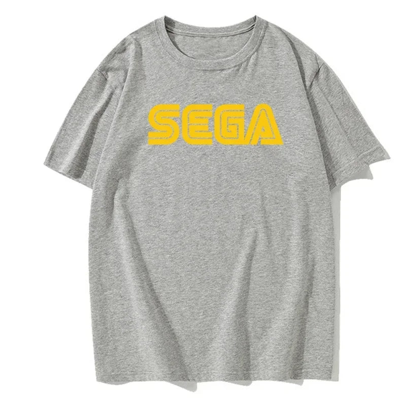 Nouveauté Sega Logo hommes t-shirts été décontracté à manches courtes mode Streetwear Harajuku t-shirt Style coréen Fans de jeu hommes t-shirts