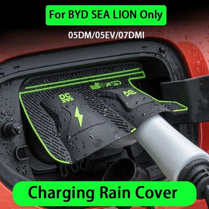 غطاء واقي مقاوم للماء لمسدس الشحن، لـ BYD Sealion 05DM 05EV Sealion 06 07DMI 07EV، طاقة جديدة، منفذ شحن السيارة