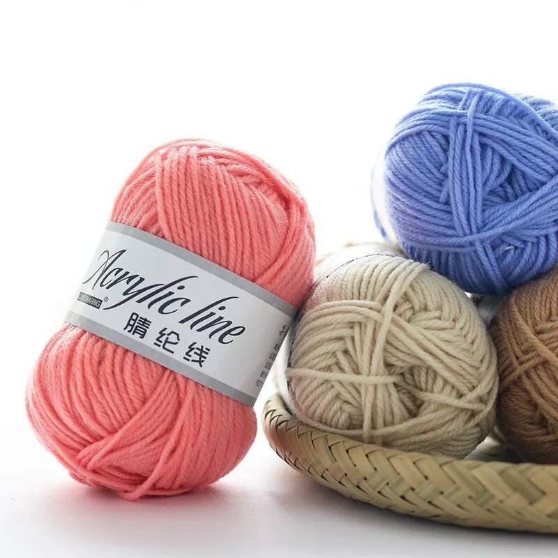 Fournitures de tricot en fil multicolore, artisanat au Crochet pour le Crochet et le Kit de démarrage de fil à tricoter pour débutants 12 pièces