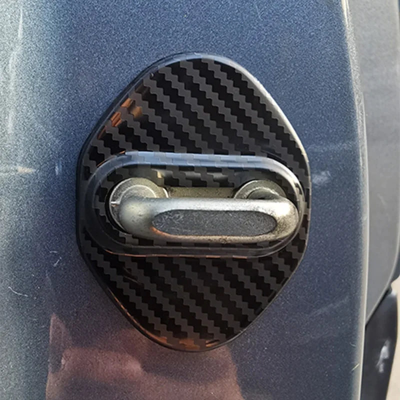 Couvercle de boucle de serrure de porte de voiture, couvercle antirouille, décoration, accessoires de Protection en acier inoxydable pour ZEEKR 7X EV 2025 2026