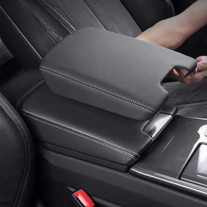Boîte d'accoudoir de voiture, plaque de couverture décorative, pièces de modification intérieure, pour Audi A6 C8 A7 C8 2018 2019 2020 2021 2022 2023 2024