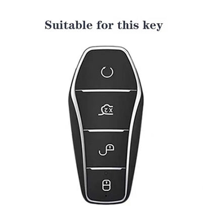 Étui pour clé télécommande de voiture en Silicone, coque pour BYD Atto 3 Han EV Dolphin Song PRO Max Tang DM Yuan Dolphin E2 Qin PLUS