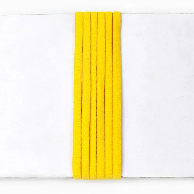 Bande élastique 5/10/20M 3/5mm, noyau d'huile, corde en Nylon pour attaches de cheveux, sangle de masque, bande extensible, soutien-gorge, chaussures, bandes en caoutchouc, accessoires de couture