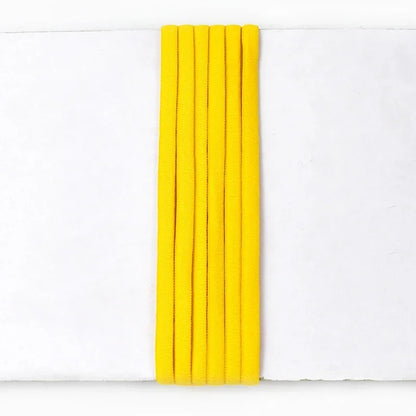 Bande élastique 5/10/20M 3/5mm, noyau d'huile, corde en Nylon pour attaches de cheveux, sangle de masque, bande extensible, soutien-gorge, chaussures, bandes en caoutchouc, accessoires de couture