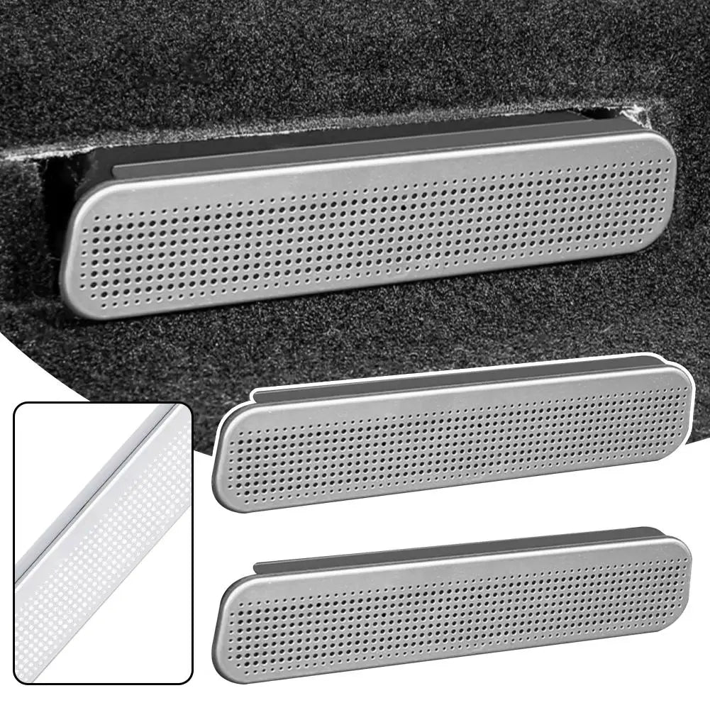 1 paire de couvercles de protection de sortie de climatiseur de voiture, pour BYD Song PLUS 2025, Anti-blocage, Grille de sortie de siège arrière, décor