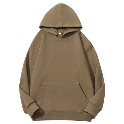 Sweat-shirt à capuche pour hommes, personnalisé avec votre Logo de marque, en coton lourd de haute qualité, pour bricolage, vêtements d'équipe, automne et hiver
