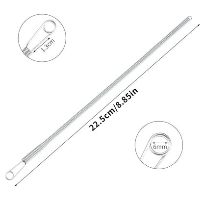 Enfile-cordon à ressort pliable, Clip pour pantalons, sweat à capuche, bande élastique, cordon en dentelle, fil à cordon Flexible, accessoires de couture, bricolage