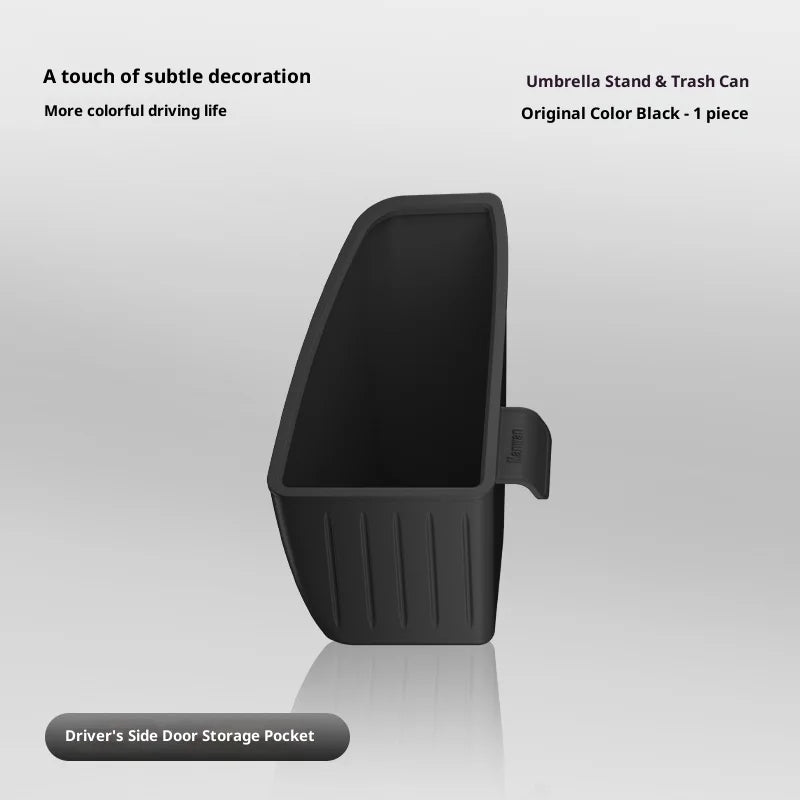 ZEEKR 7X poubelle de voiture, boîte de rangement de parapluie de porte de voiture, boîte de rangement étanche en Silicone, pièces de Modification d'accessoires de voiture