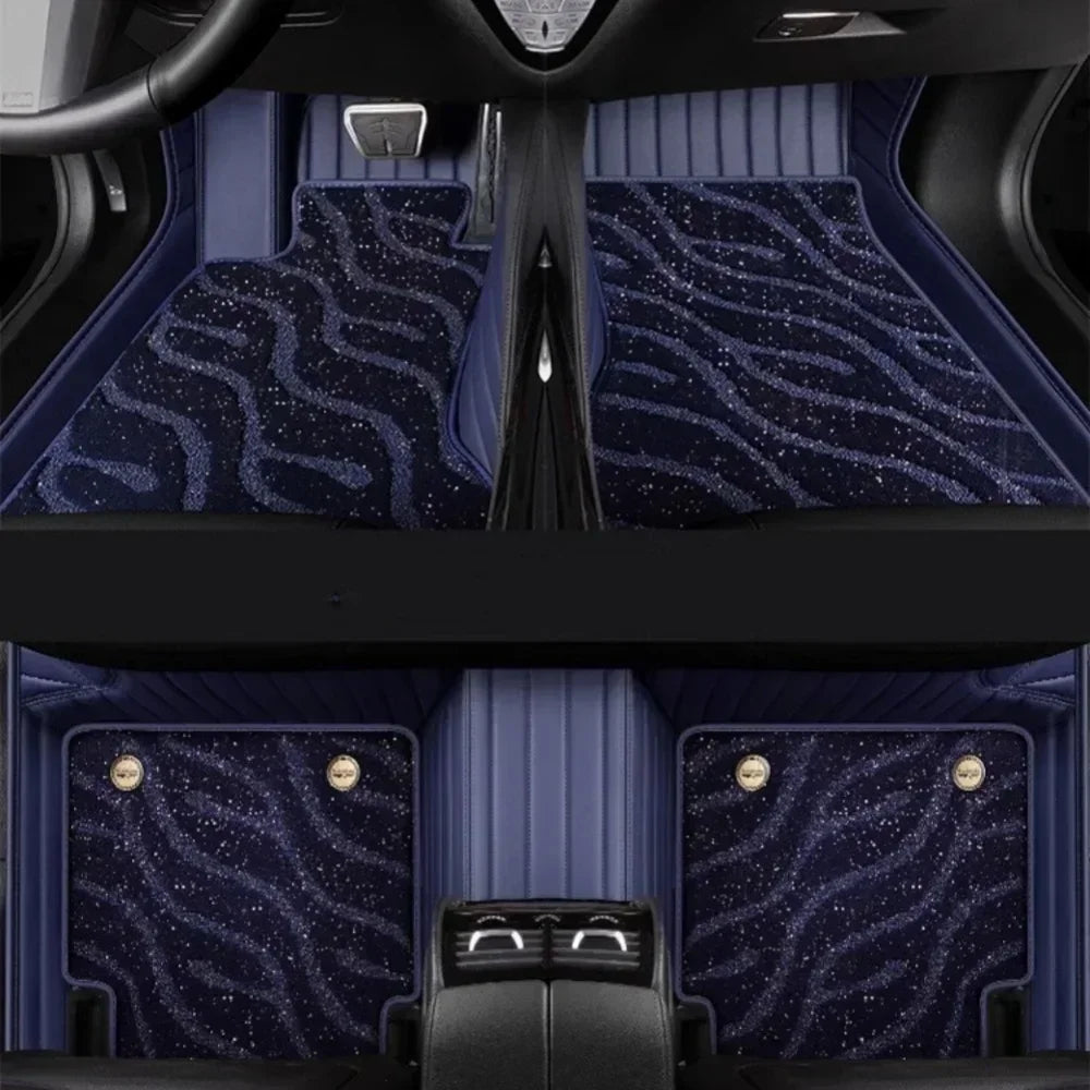 Tapis de sol de voiture personnalisés 5D, pour Nissan Murano, Double couche, doublures de sol, couverture