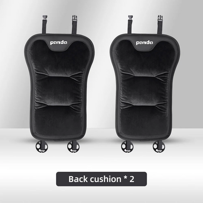 Housse de siège de voiture en flanelle, pour Fiat Panda 2011 2008 2009 Coss4x4, coussin de siège avant/arrière de voiture en peluche chaud d'hiver, accessoires d'intérieur