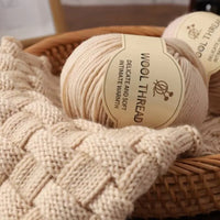 500g 290 Fil de laine d'alpaga peigné moyennement grossier, kit de matériel de tricot fait à la main chaud et à la mode pour l'automne et l'hiver, plusieurs couleurs de boules de fil pour fabriquer des pulls, des foulards
