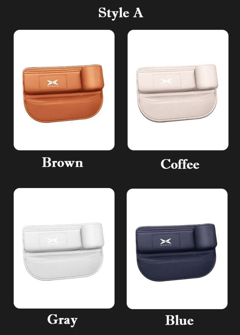 Boîte de rangement de fentes de siège de voiture, tasse d'eau, support de téléphone, sac de rangement, accessoires de rangement intérieur pour Xpeng G6 G9 G3 G3i P7 P5 P7i X9