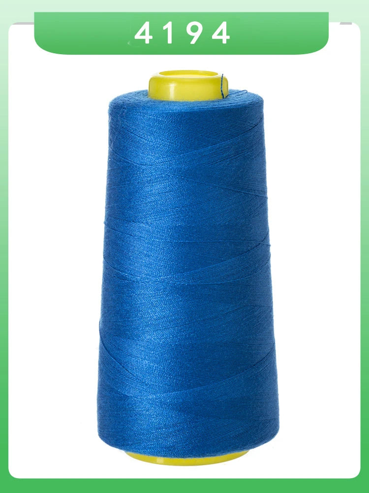 Fil à coudre ultra-fin 602-fil en polyester semblable à la soie à grande vitesse 60s/2 5000m, pour machine à broder et travaux d'aiguille délicats