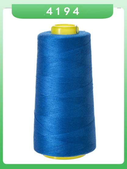 Fil à coudre ultra-fin 602-fil en polyester semblable à la soie à grande vitesse 60s/2 5000m, pour machine à broder et travaux d'aiguille délicats