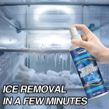 Spray anti-neige et de glace pour vitres de voiture – Convient aux rétroviseurs/fenêtres/portes en hiver – Élimine rapidement le gel et derrite la neige, empêche le congélation et protège votre voiture, un incontour