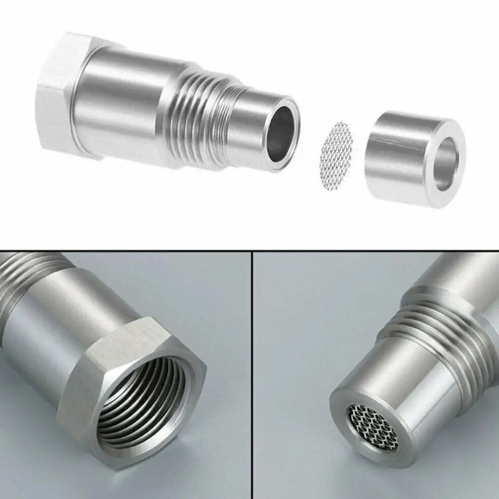2 pièces M18x1.5MM voiture universelle oxygène O2 capteur entretoise adaptateur voiture accessoire moteur lumière adaptateur bonde convertisseur catalytique Fix