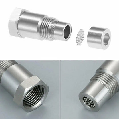 2 pièces M18x1.5MM voiture universelle oxygène O2 capteur entretoise adaptateur voiture accessoire moteur lumière adaptateur bonde convertisseur catalytique Fix