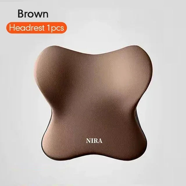 Support lombaire pour appuie-tête de voiture, coussin lombaire en mousse à mémoire de forme, oreiller lombaire, oreiller de nuque confortable pour voiture, accessoires auto
