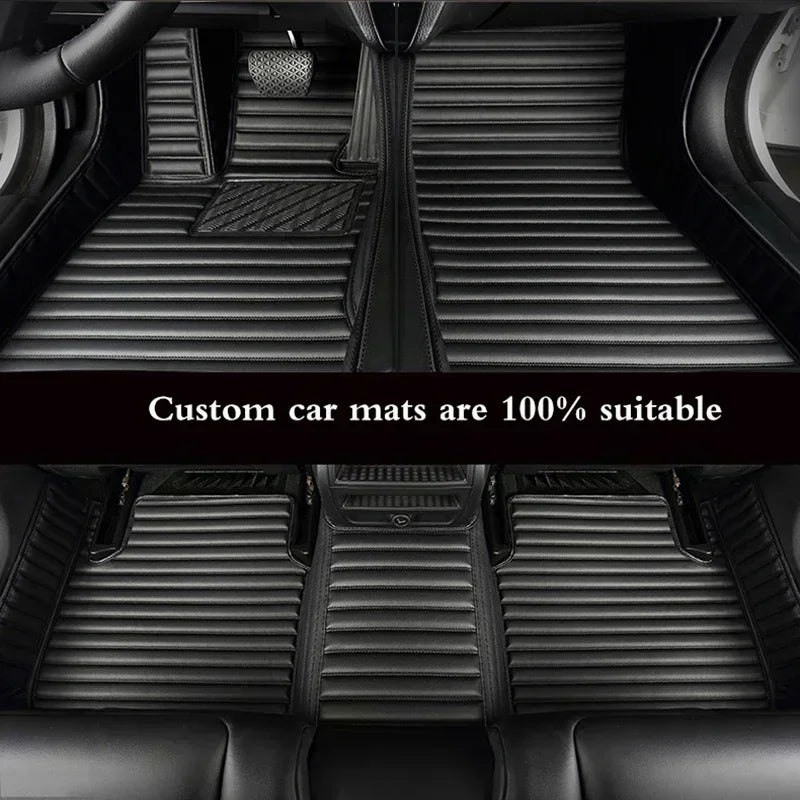 Tapis de sol de voiture personnalisés pour Xpeng G9 2022 – 2023, accessoires d'intérieur de mode pour tous temps, tapis en cuir automobile, coussin de coffre