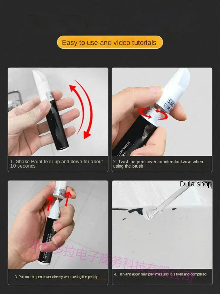 Stylo de peinture de retouche adapté au stylo de peinture Changan UNI-Z étoile blanc gris interstellaire gris quantique UNI-Z réparation des rayures de peinture de voiture