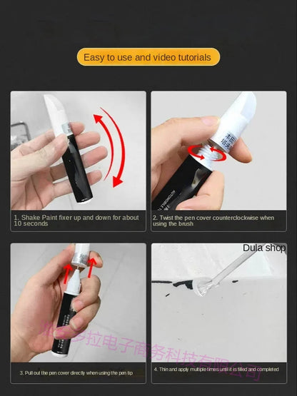 Stylo de peinture de retouche adapté au stylo de peinture Changan UNI-Z étoile blanc gris interstellaire gris quantique UNI-Z réparation des rayures de peinture de voiture