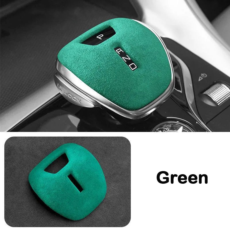 Coussinet d'engrenages de voiture pour BYD Song Plus/ Pro 2021 – 2023, collier de levier de vitesse, poignée de changement de vitesse, autocollant, couverture, garniture de moulage de style intérieur