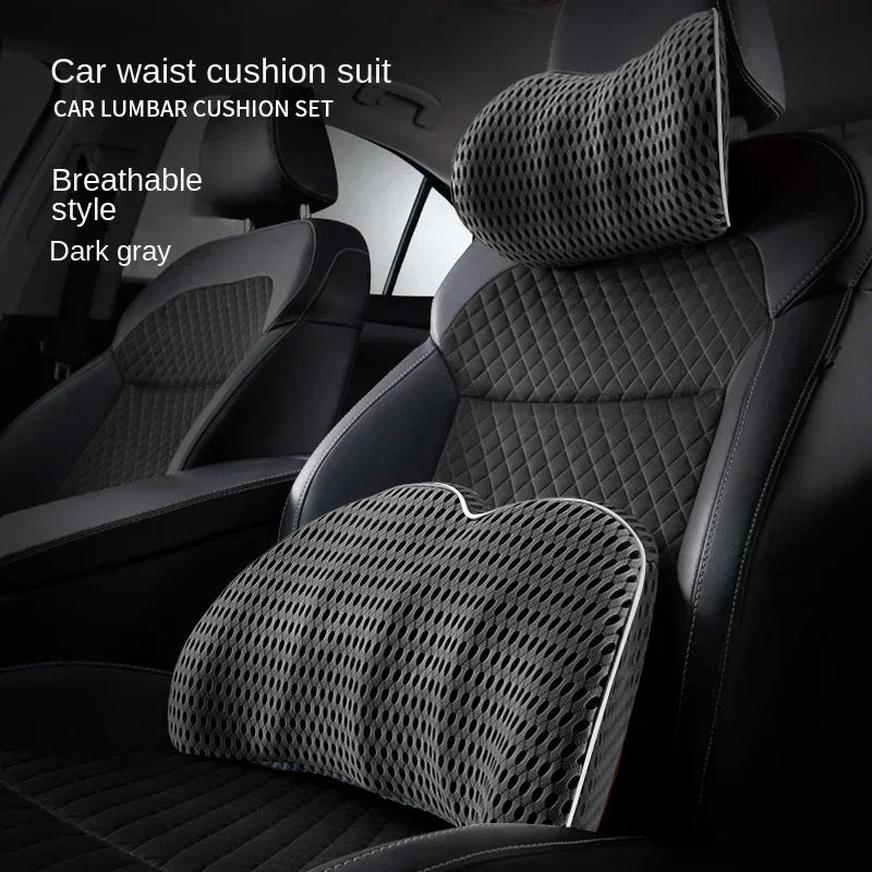 Oreillers de siège de voiture tout-terrain, soutien lombaire, taille basse, protection du dos, coussin en polymères, intérieur, 4x4, accessoires automobiles, universels